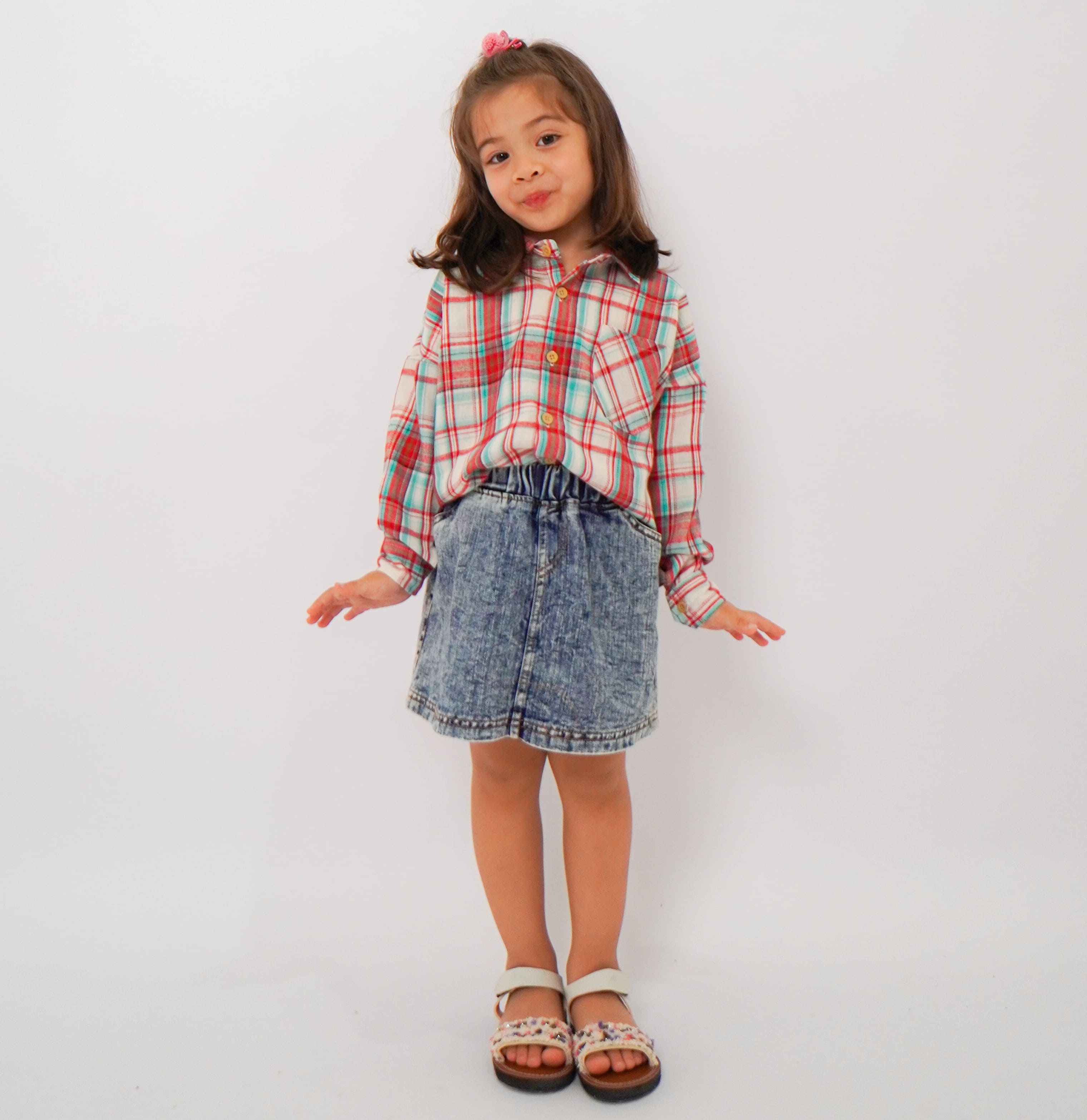 Kemeja Flanel Anak Unisex
