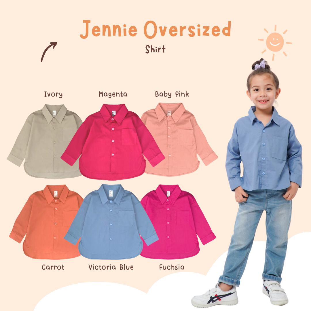 Kemeja Jennie Oversize Shirt Anak