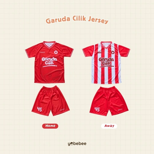 Atasan Garuda Cilik Jersey Anak