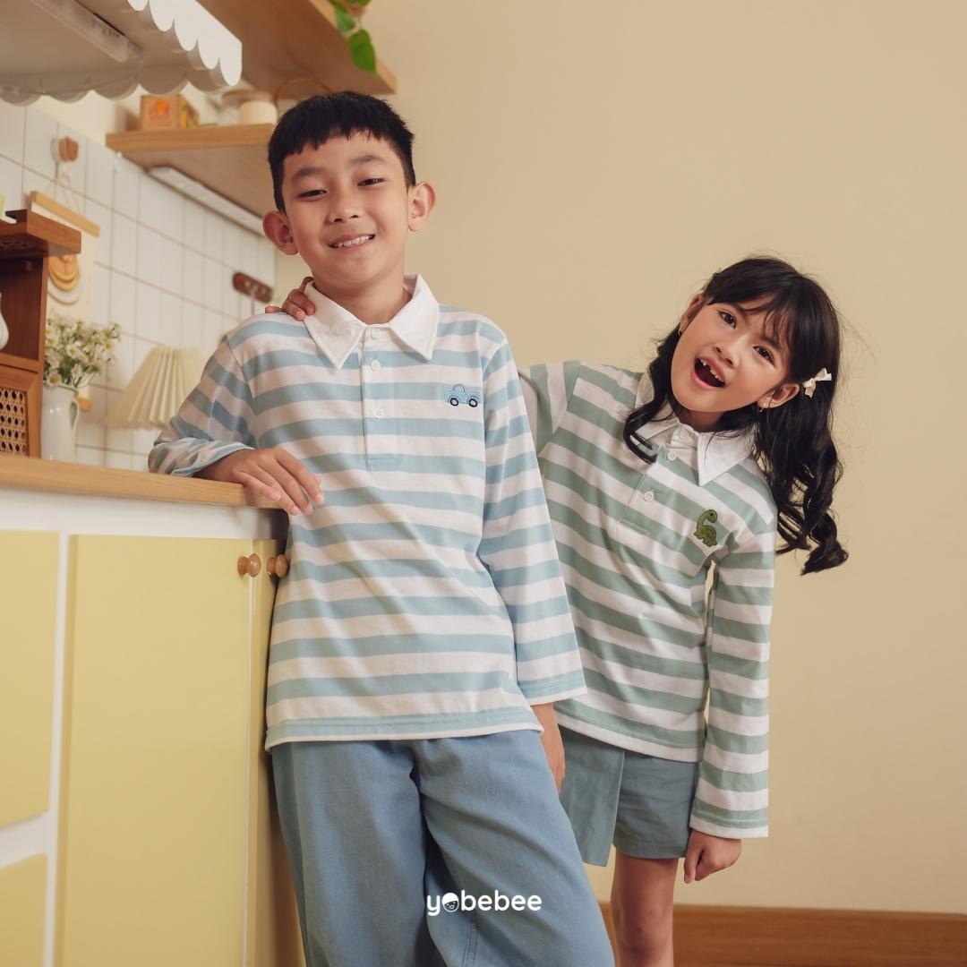 Atasan Sunny Stripe Series Tee Anak