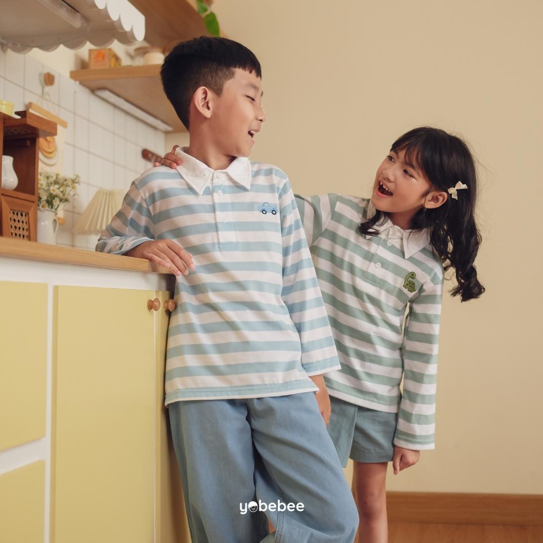 Atasan Sunny Stripe Series Tee Anak