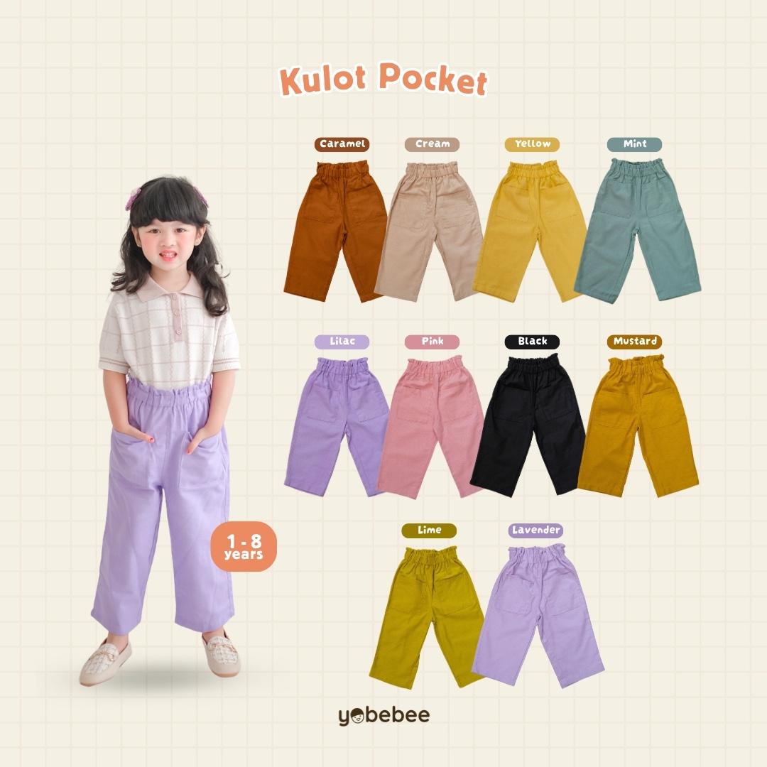 Celana Linen Kulot Anak Perempuan