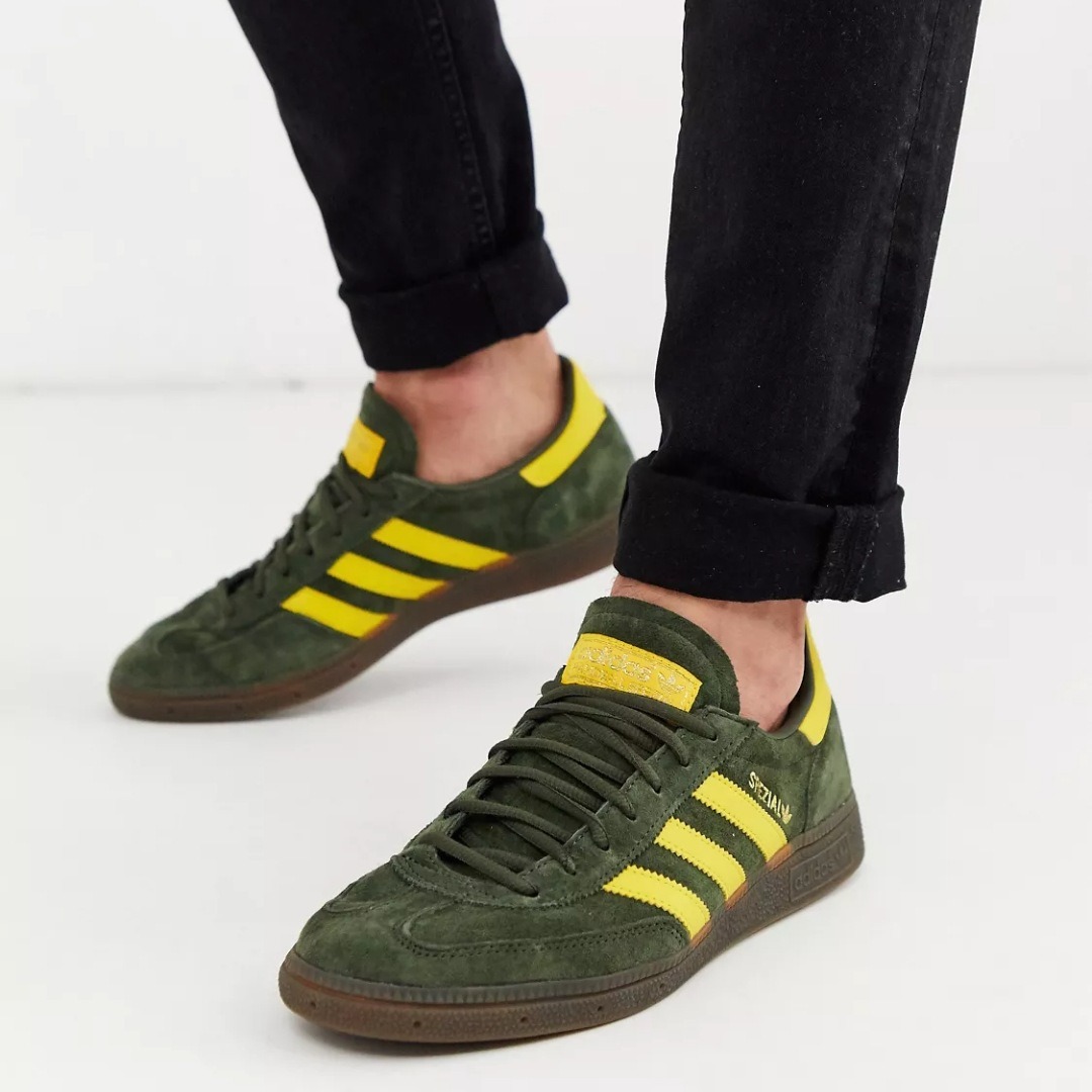 ADIDAS SPEZIAL HANDBALL - OLIVE YELLOW