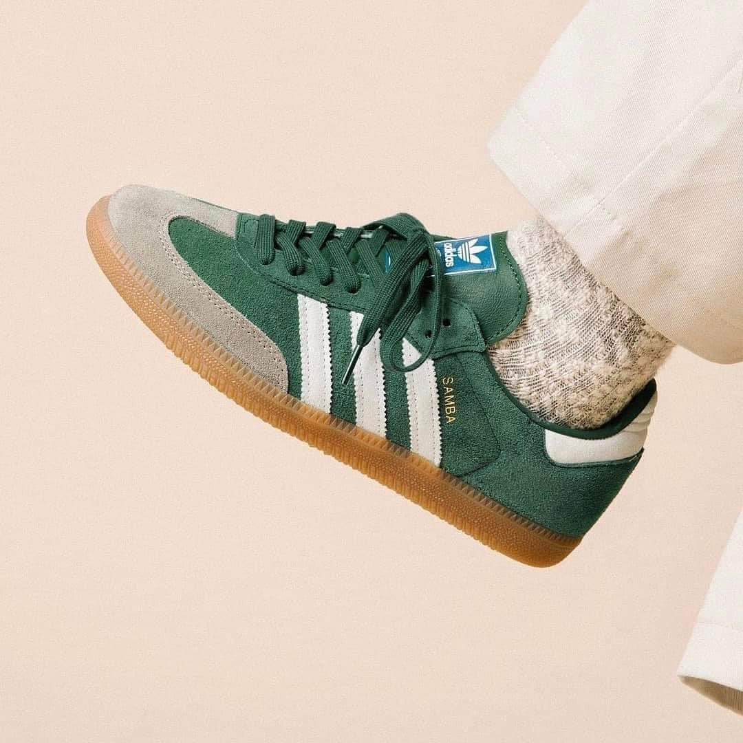 ADIDAS SAMBA OG COLLEGIATE - GREEN GUM