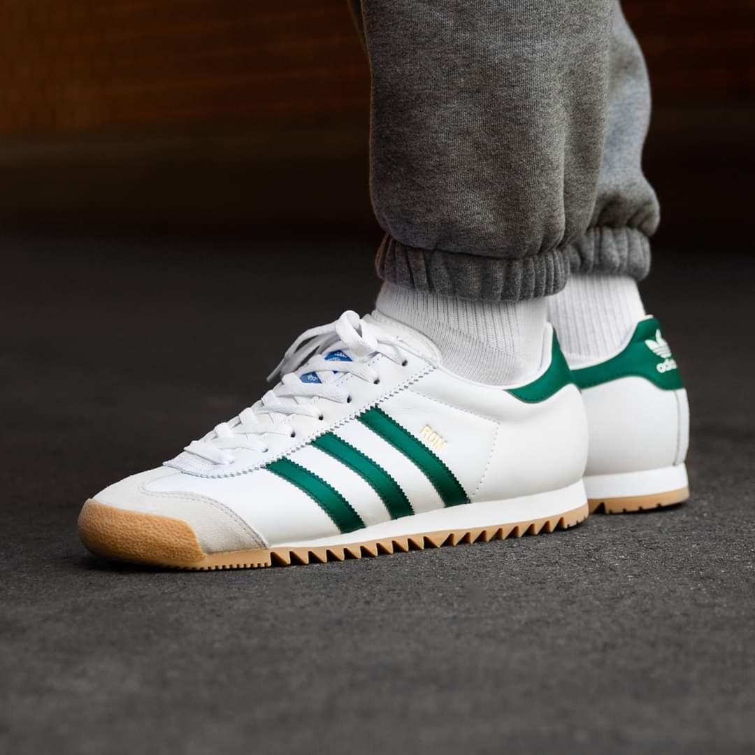 ADIDAS ROM CASUAL - WHITE GREEN