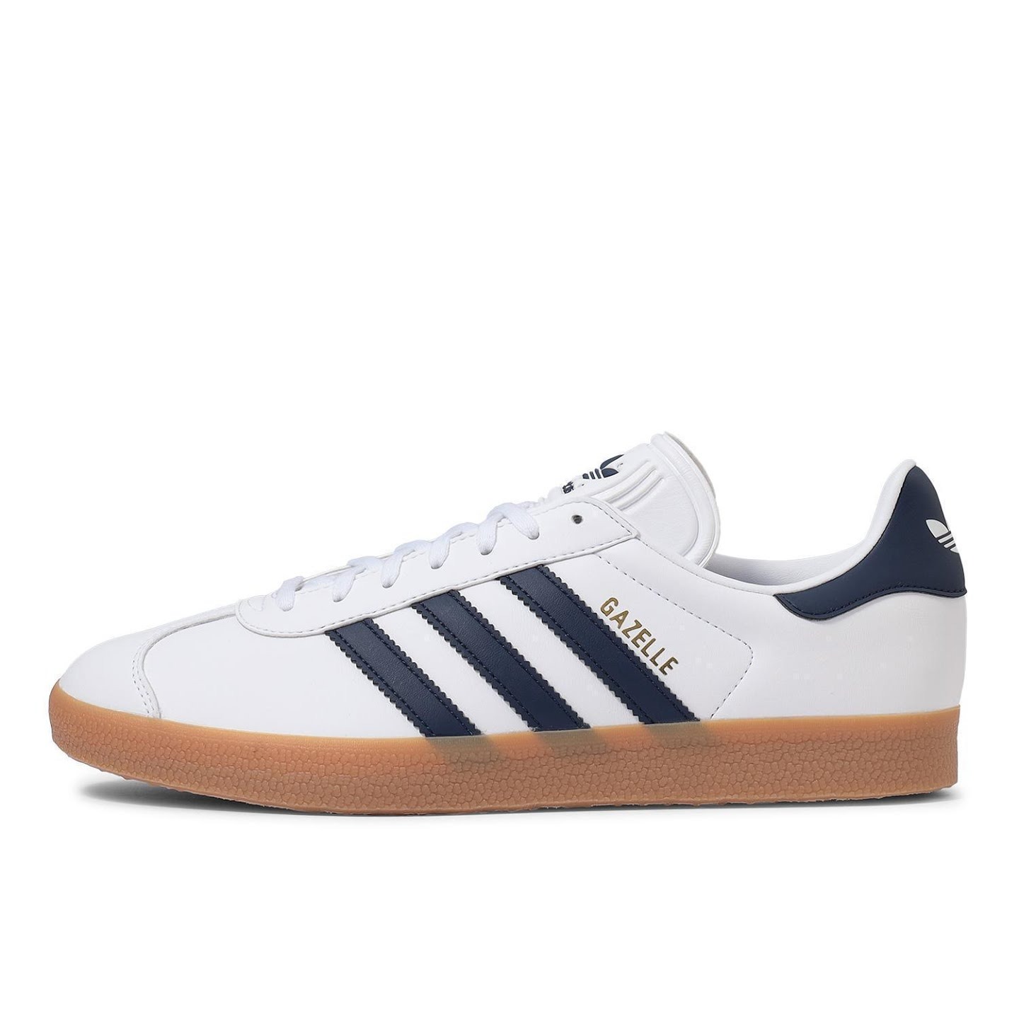 ADIDAS GAZELLE - WHITE BLACK GUM