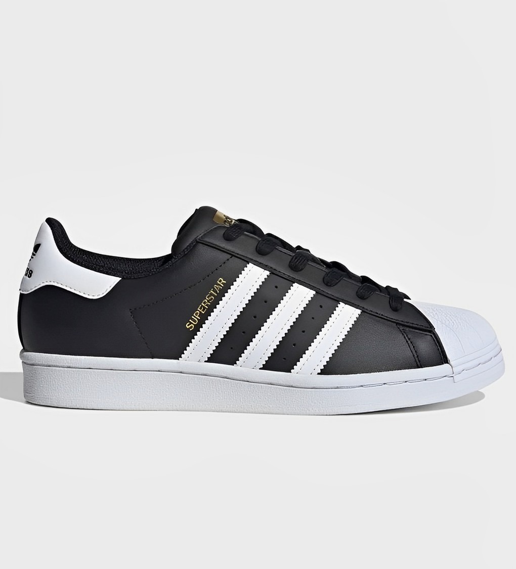 ADIDAS SUPERSTAR FOUNDATION - BLACK WHITE