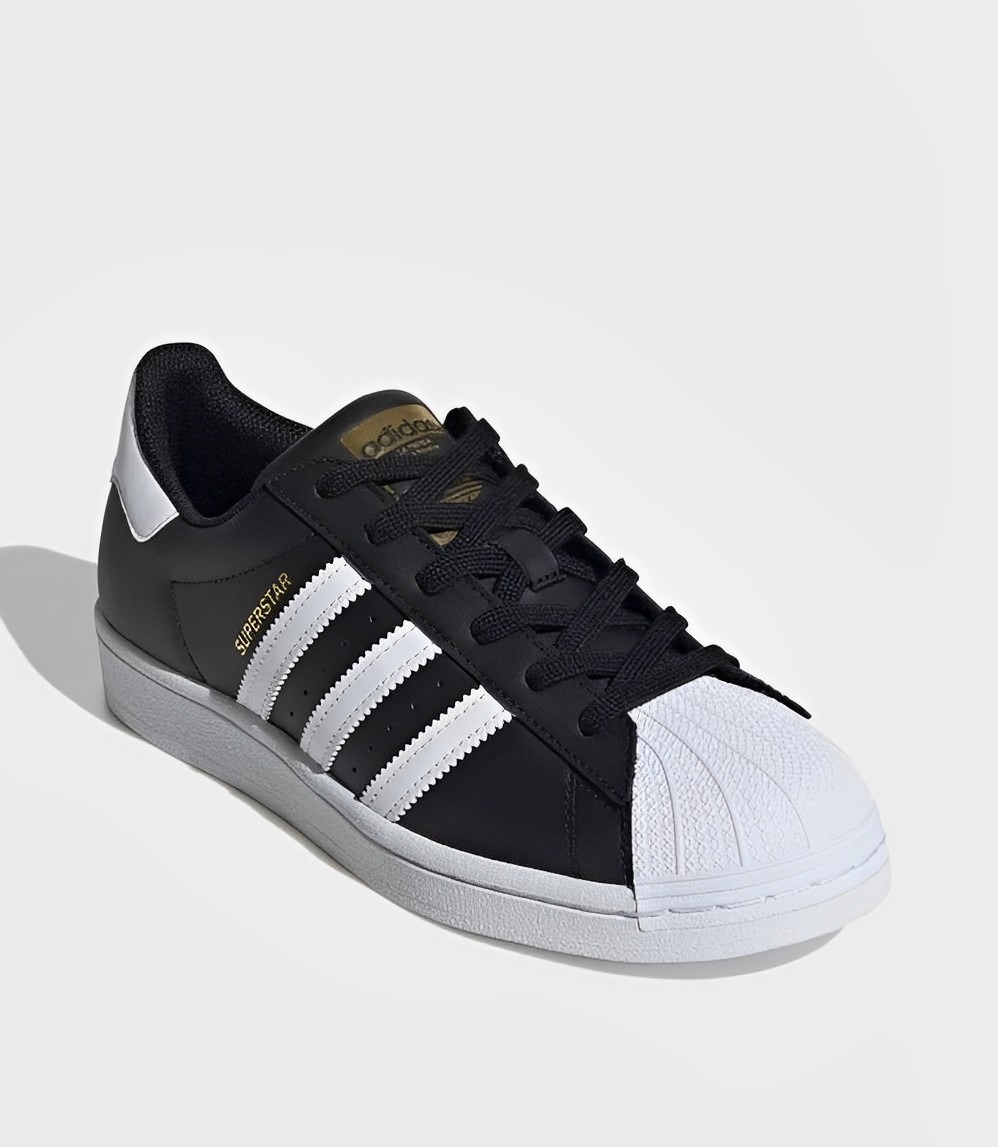 ADIDAS SUPERSTAR FOUNDATION - BLACK WHITE