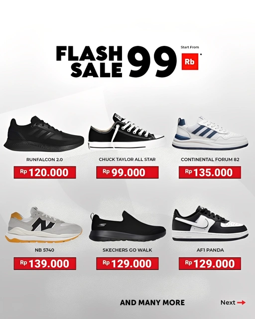 FLASH SALE 99.000