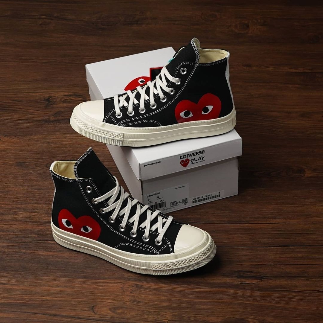 CONVERSE CHUCK 70 HI X COMME DES GARCONS CDG BLACK