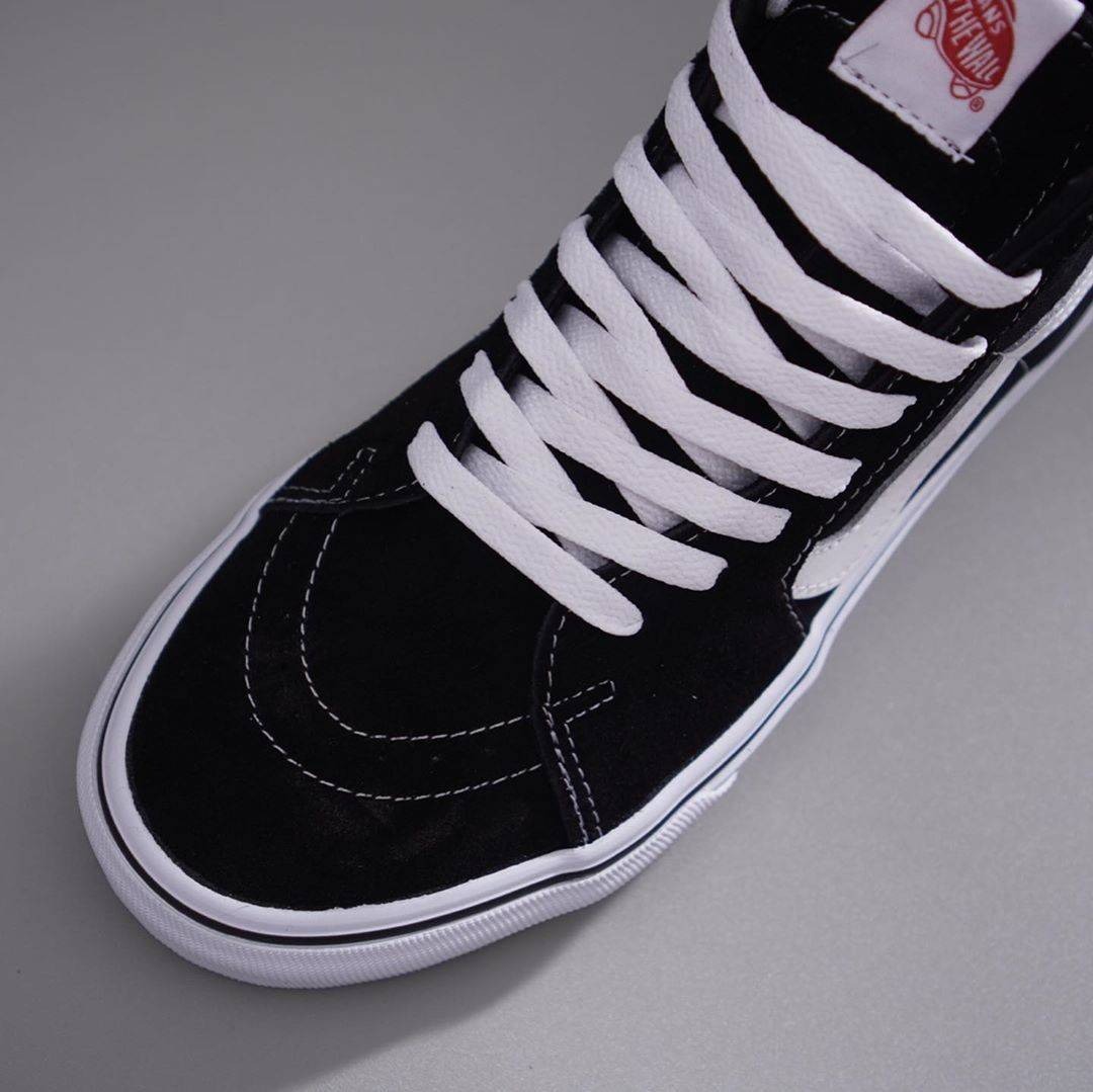 VANS SK8 - HI BLACK WHITE