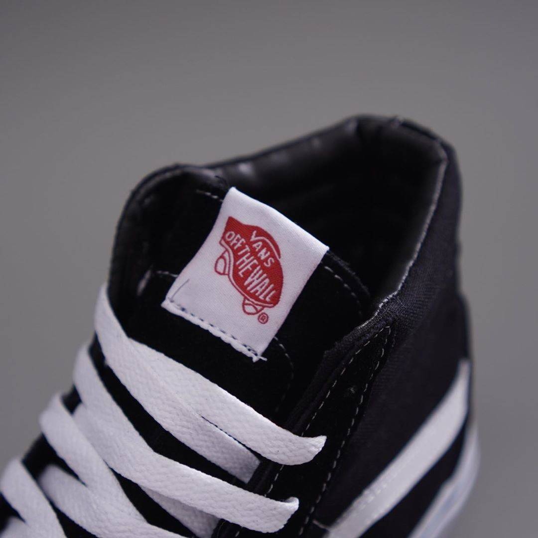 VANS SK8 - HI BLACK WHITE