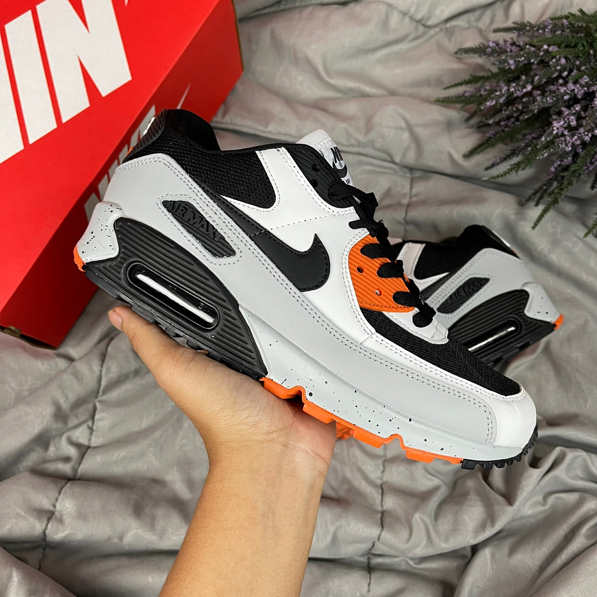 NIKE AIR MAX 90 - TURF ORANGE AQUAMARINE