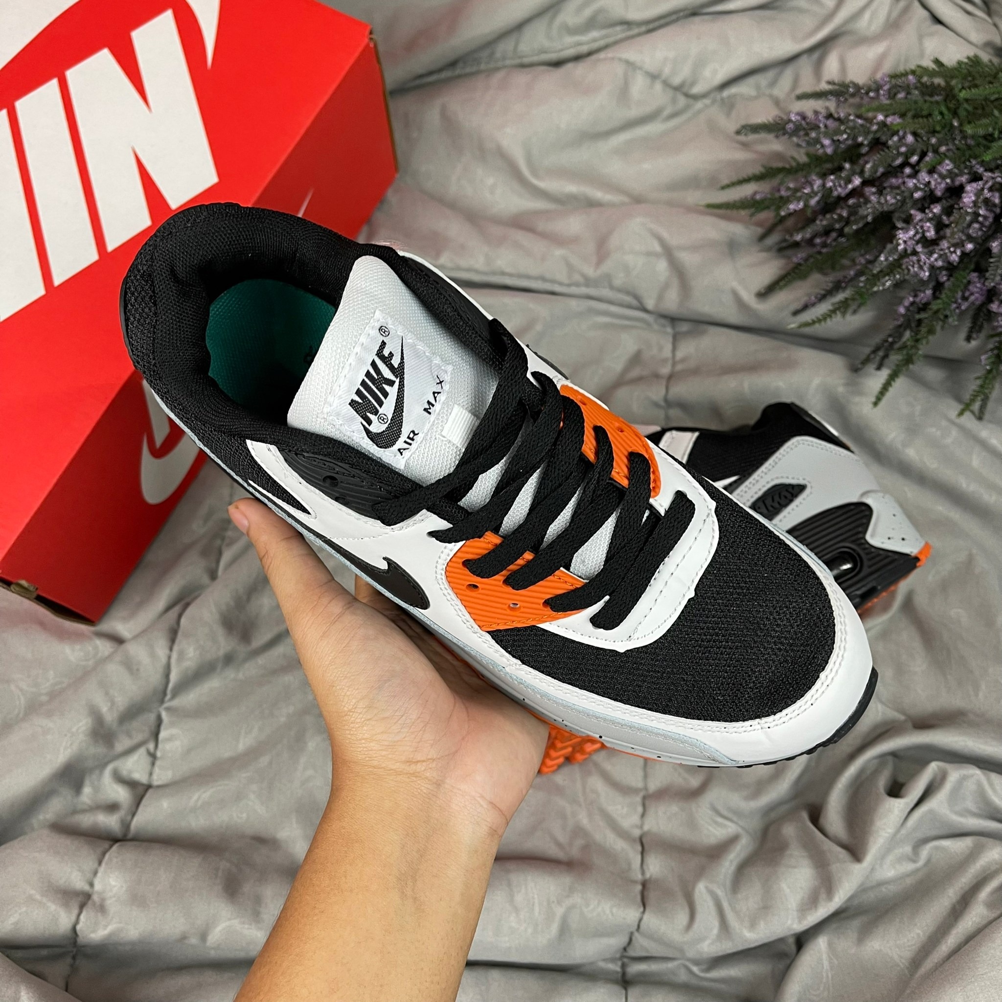 NIKE AIR MAX 90 - TURF ORANGE AQUAMARINE