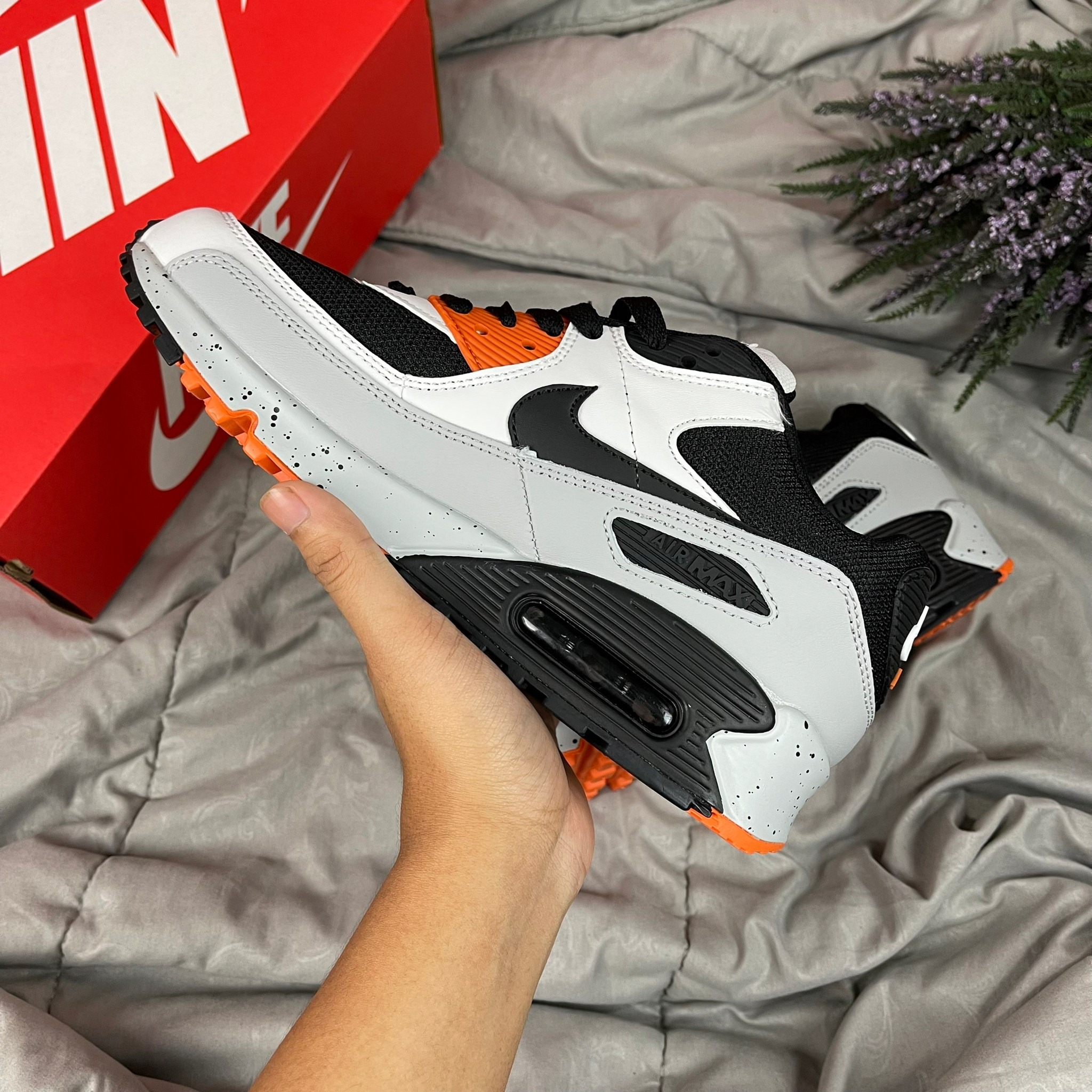 NIKE AIR MAX 90 - TURF ORANGE AQUAMARINE