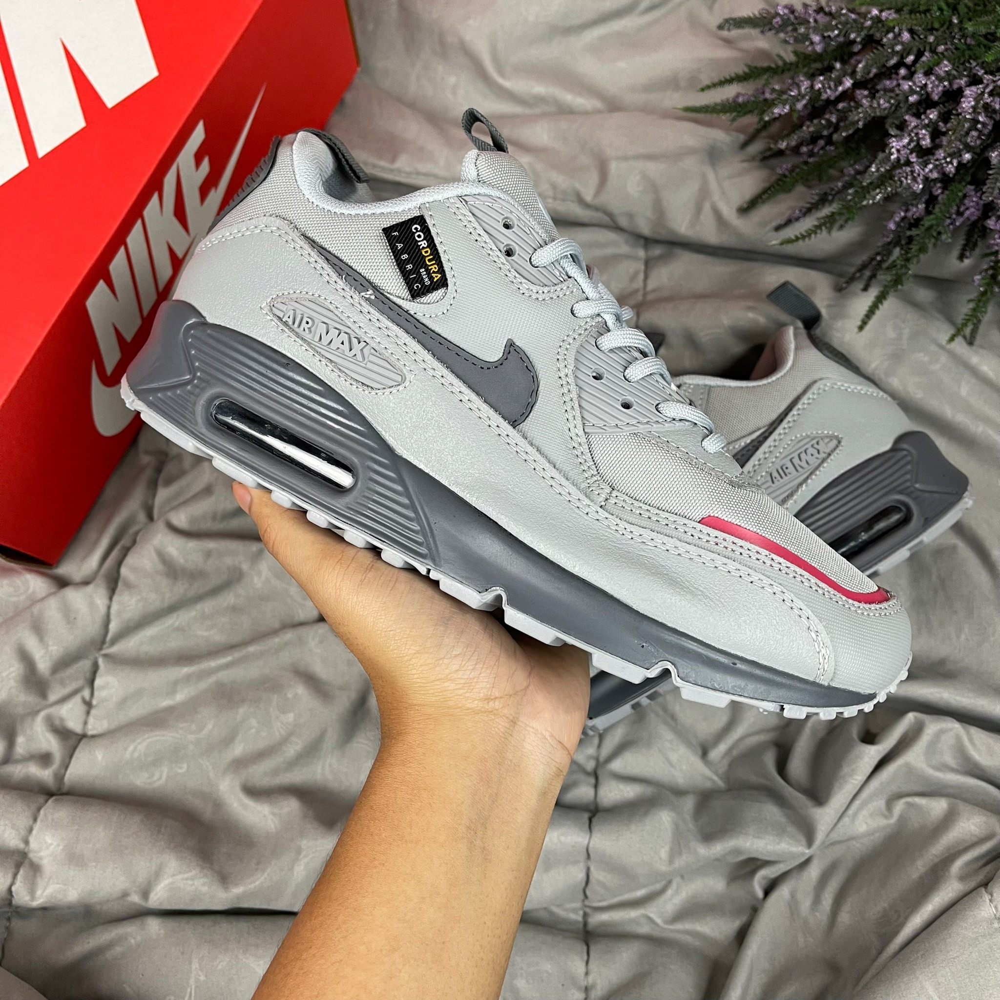 NIKE AIR MAX 90 - SURPLUS WOLF GREY
