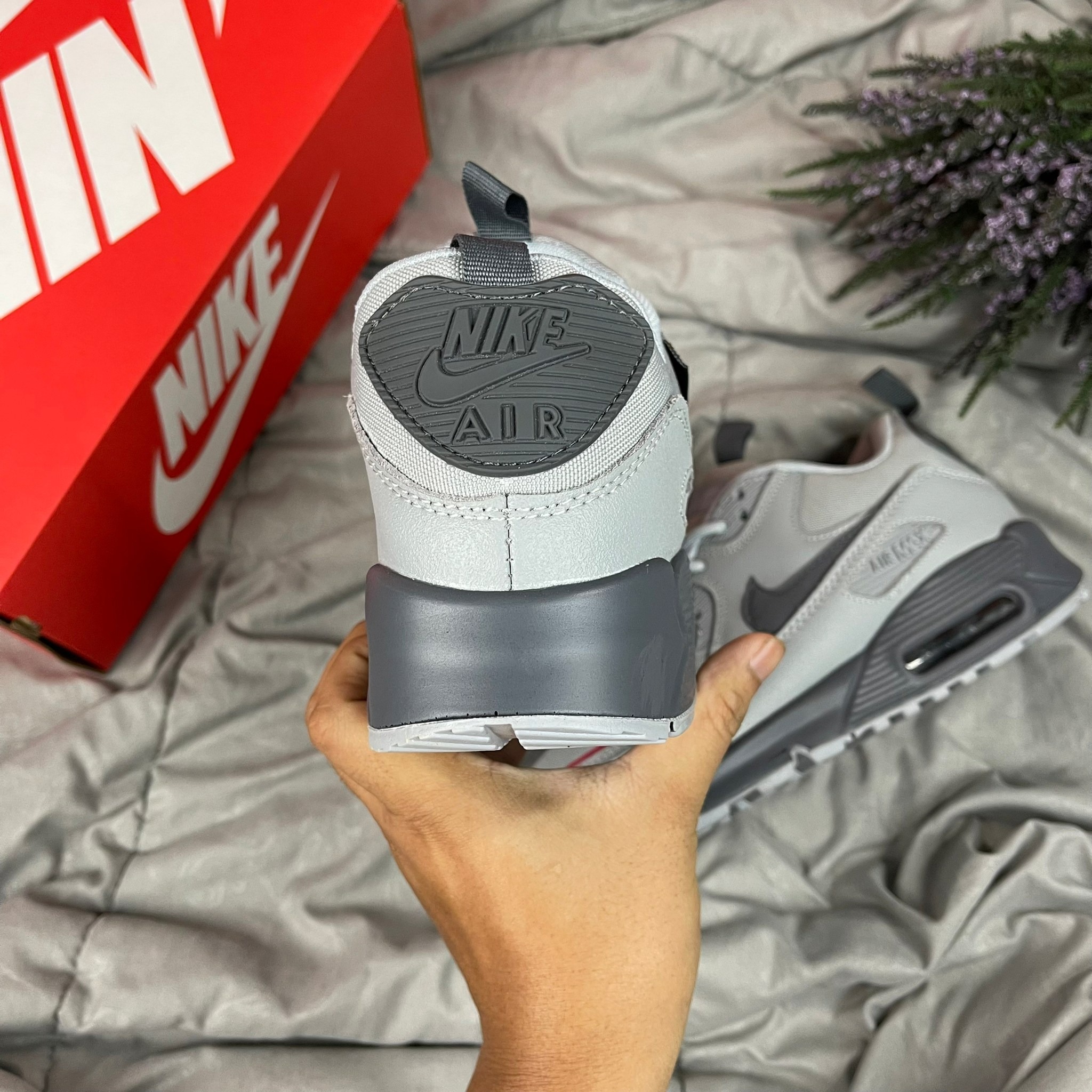 NIKE AIR MAX 90 - SURPLUS WOLF GREY