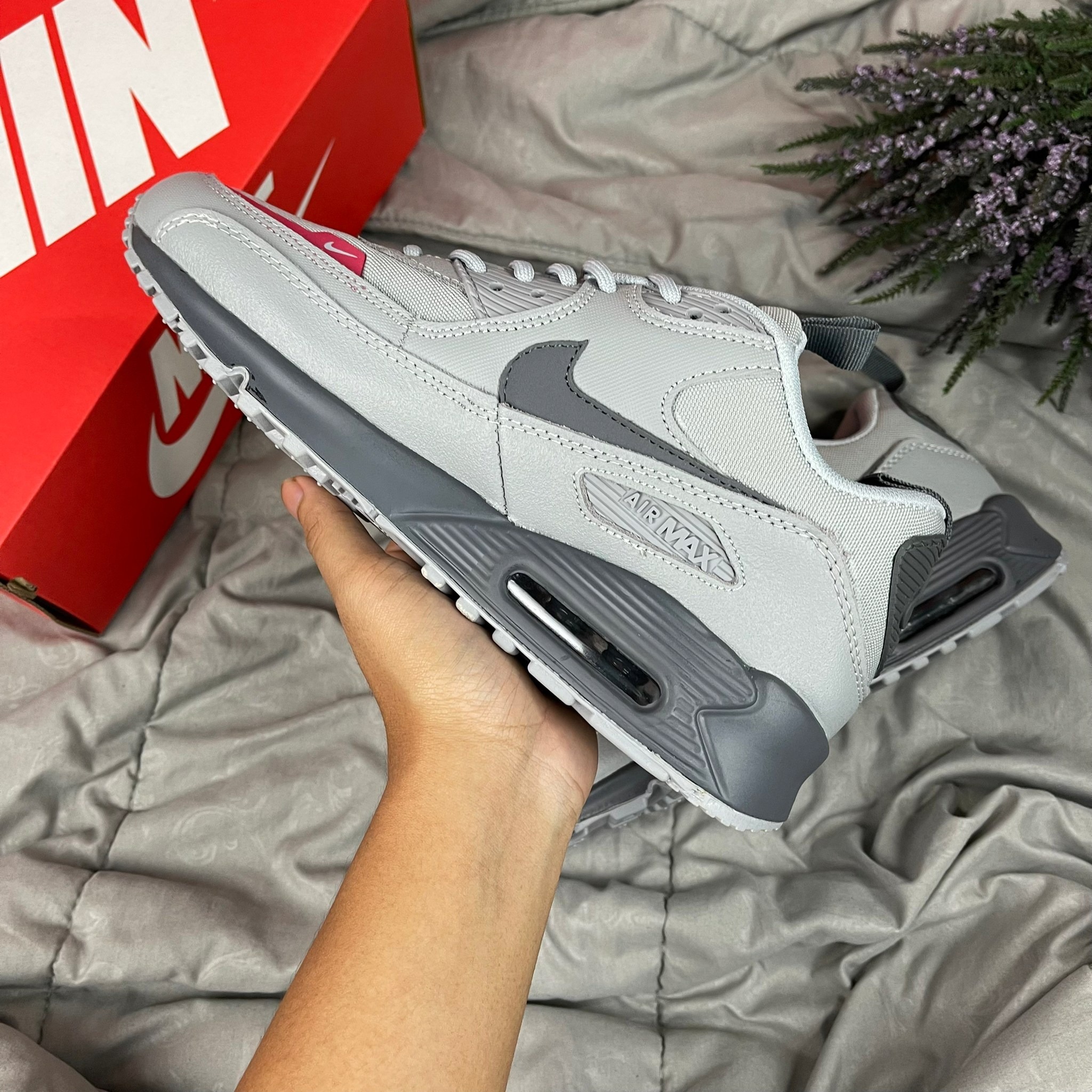 NIKE AIR MAX 90 - SURPLUS WOLF GREY