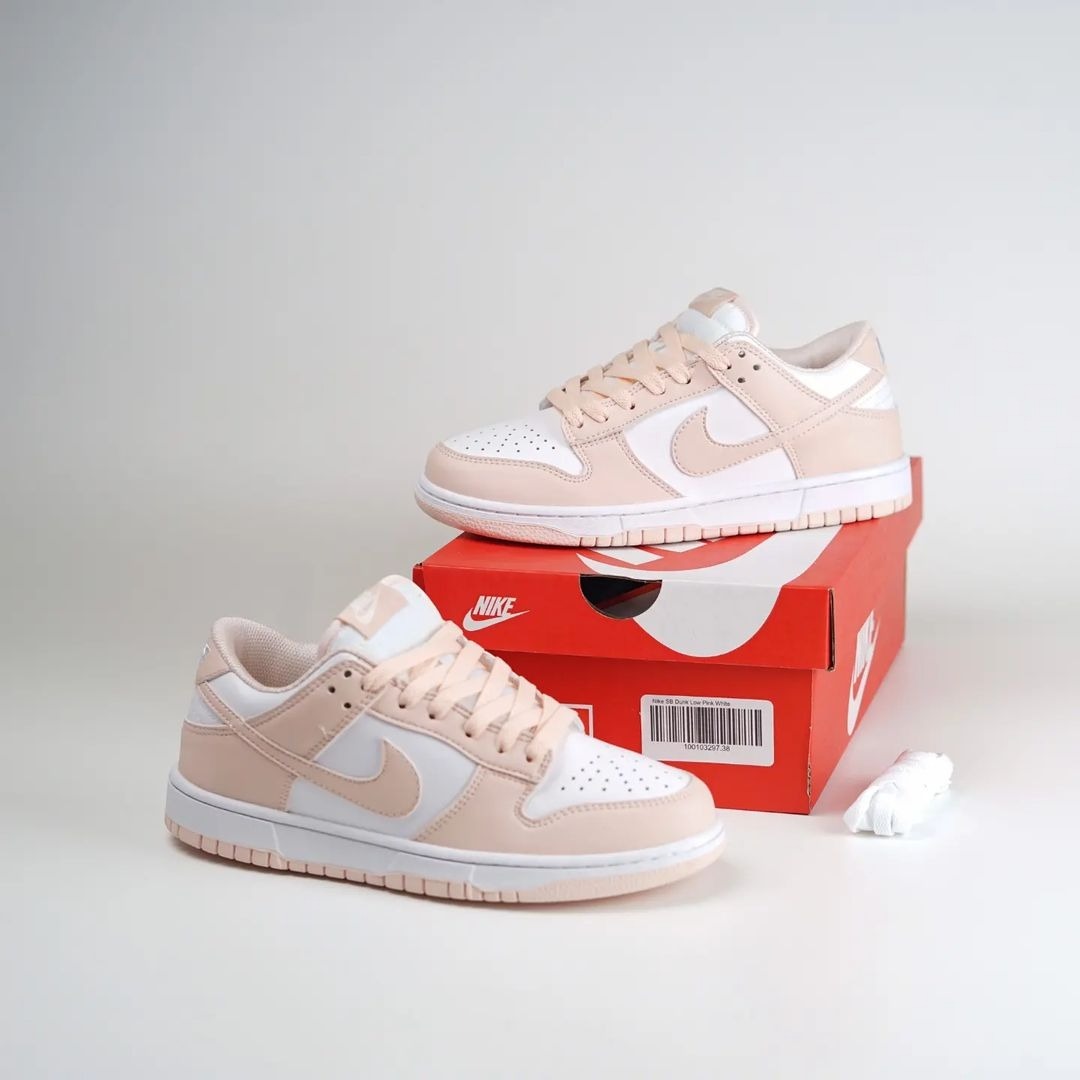 NIKE SB DUNK LOW "PINK WHITE"