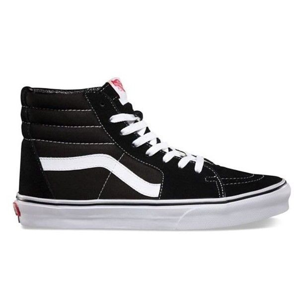 VANS SK8 - HI BLACK WHITE