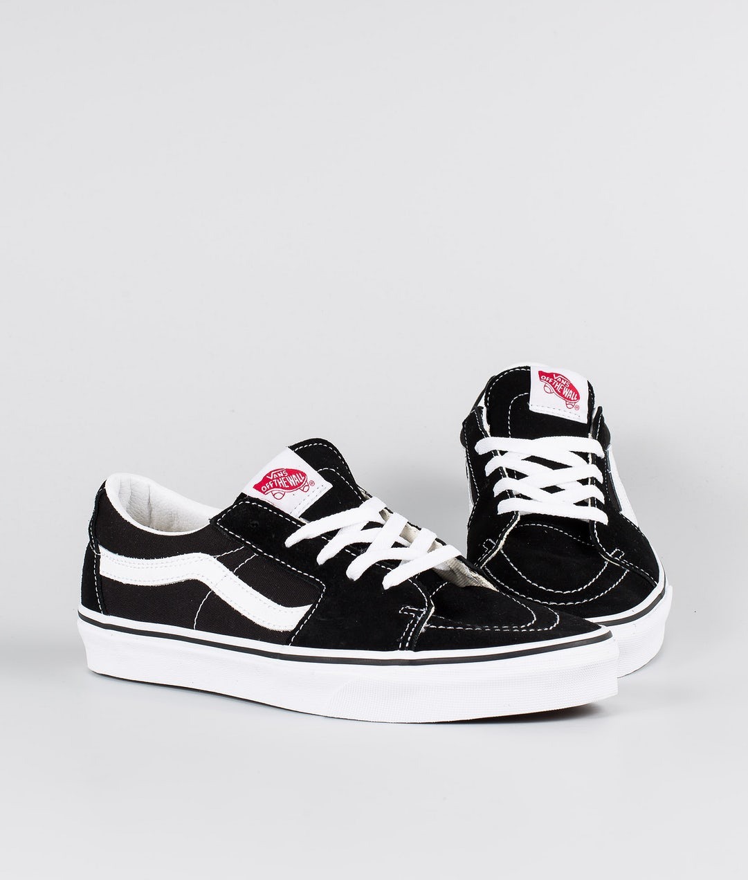 VANS SK8 LOW SKATE - BLACK TRUE WHITE