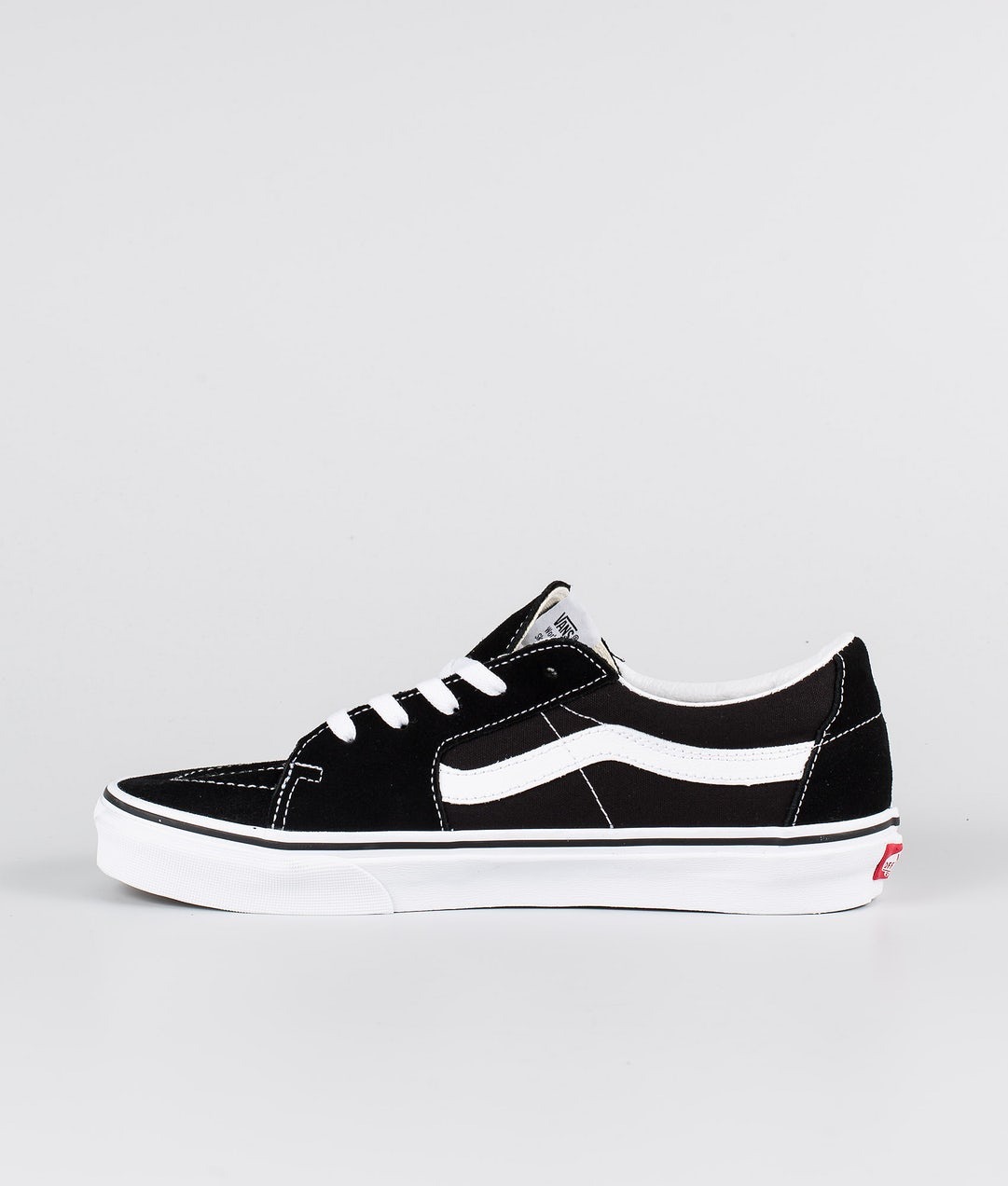 VANS SK8 LOW SKATE - BLACK TRUE WHITE
