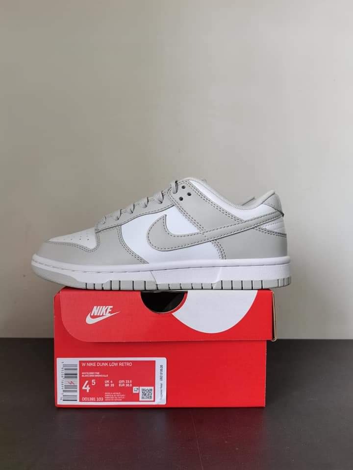 SB DUNK LOW "GREY FOG"