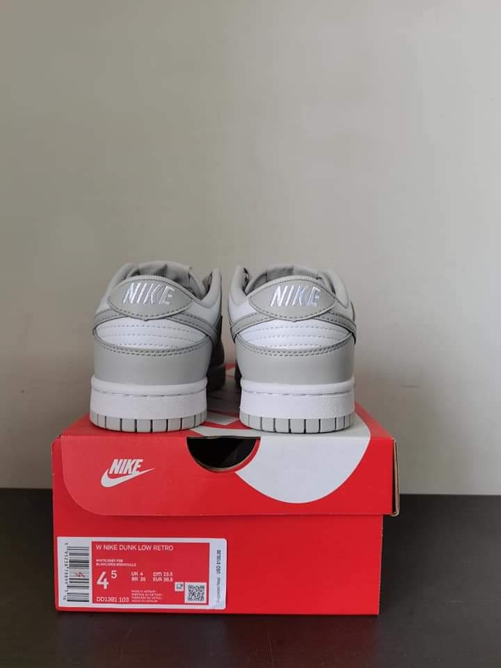 SB DUNK LOW "GREY FOG"