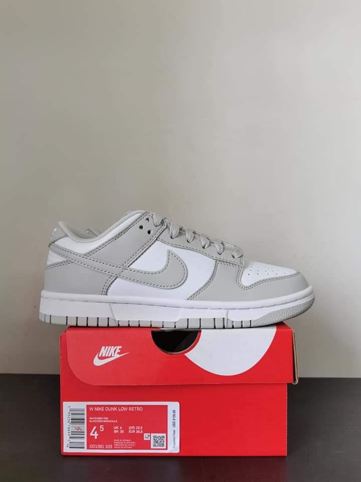 SB DUNK LOW "GREY FOG"