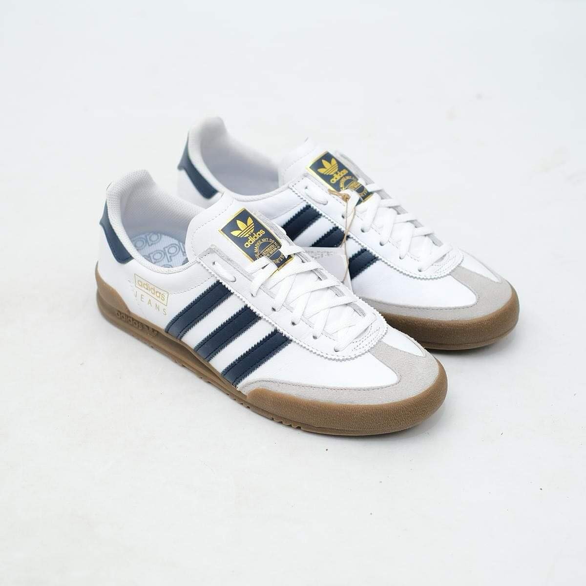 ADIDAS JEANS COLLEGIATE "WHITE NAVY GUM"