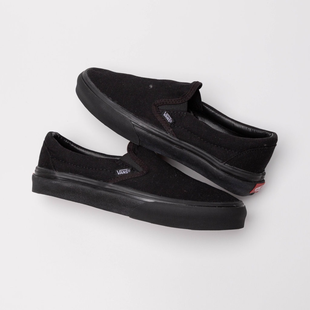 VANS SLIP ON SKATE - BLACK MONOCHROME