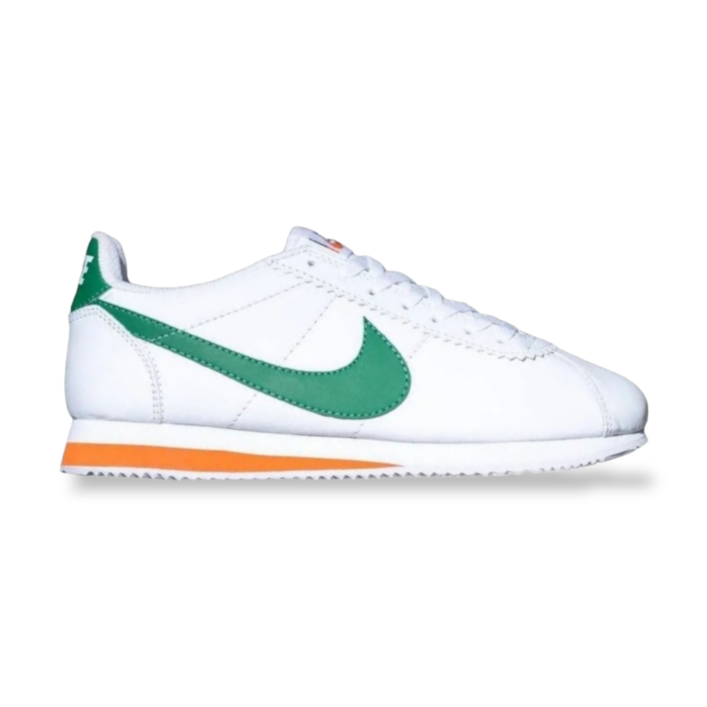 NIKE CORTEZ - WHITE GREEN ORANGE
