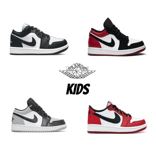 NIKE JORDAN 1 LOW KIDS SERIES