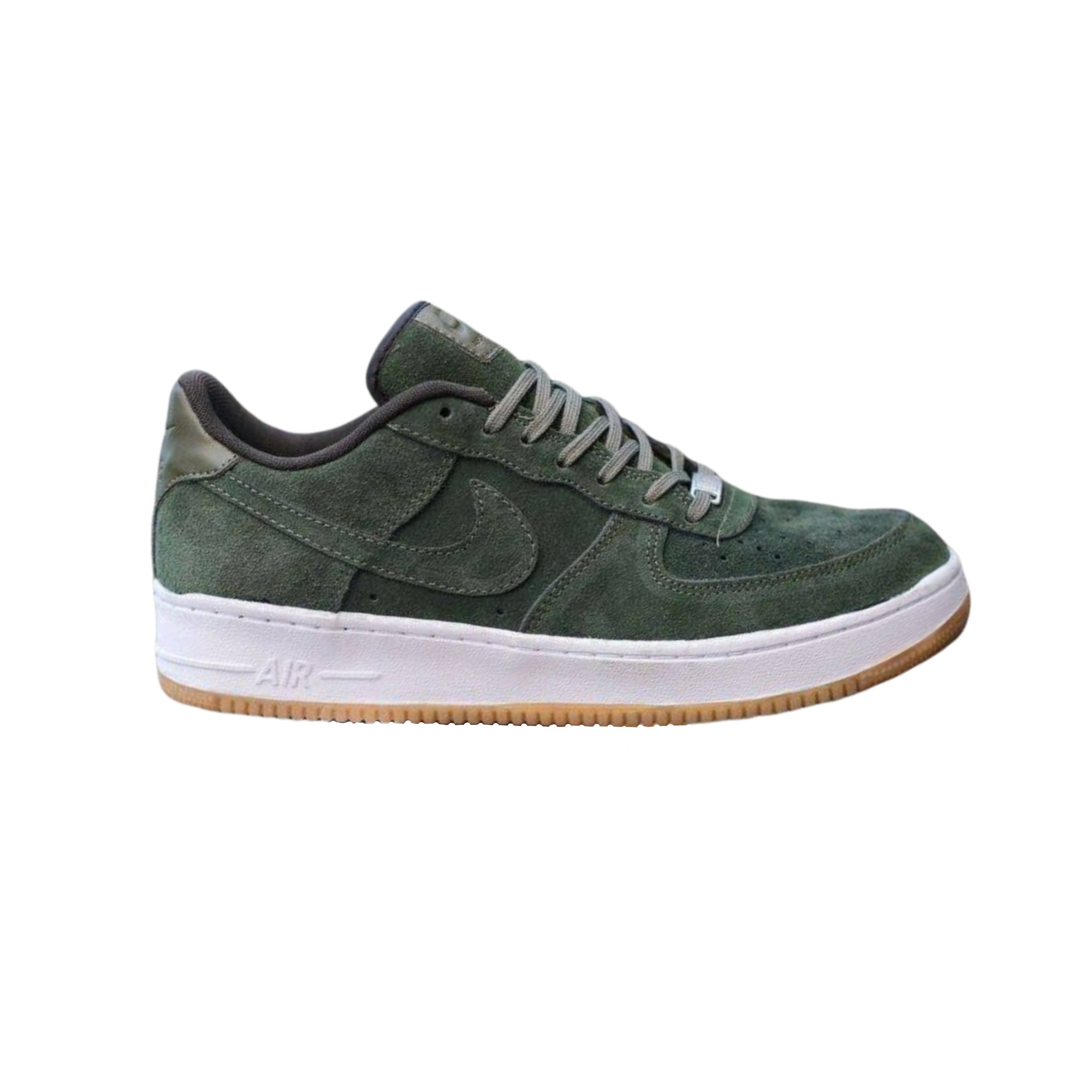 NIKE AF1 SUEDE - OLIVE GUM