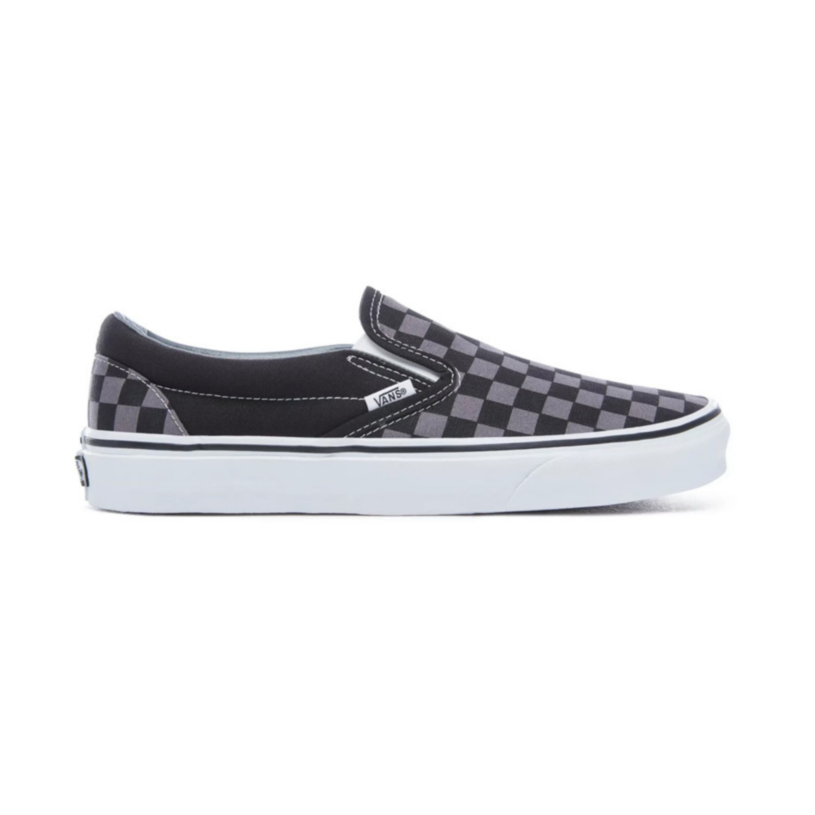 VANS CLASSICS SLIP-ON CHECKERBOARD BLACK POWTER
