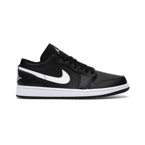 NIKE AIR JORDAN 1 LOW - BLACK WHITE