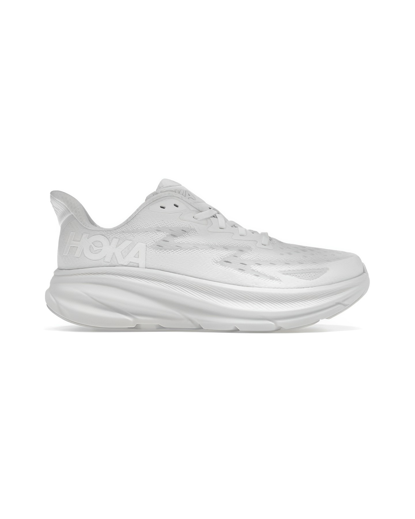 HOKA ONE ONE CLIFTON 9 - TRIPLE WHITE