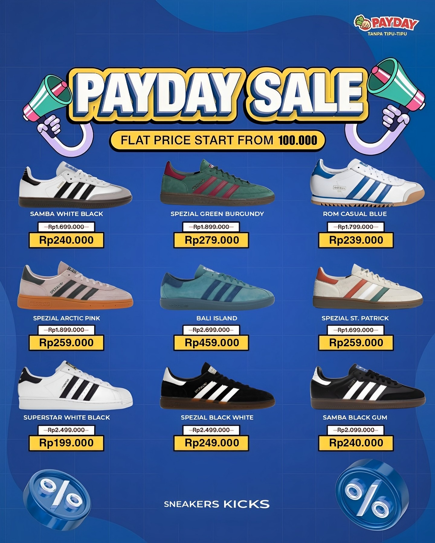 3 STRIPES PAYDAY SALE VOLT.2