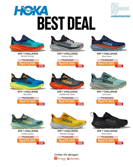 HOKA BEST DEAL : CHALLENGE ATR 7