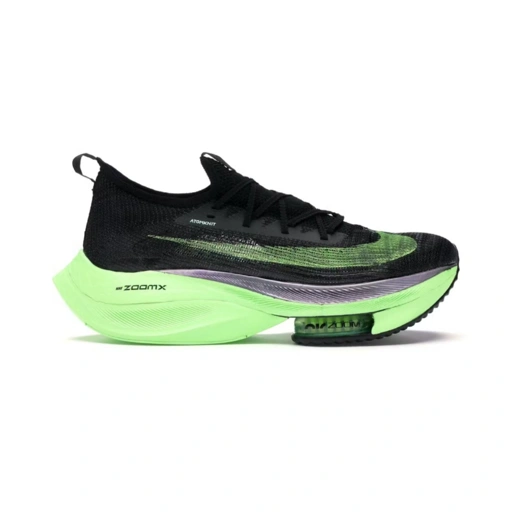 NIKE ZOOM ALPHAFLY NEXT% 2 - BLACK ELECTRIC GREEN