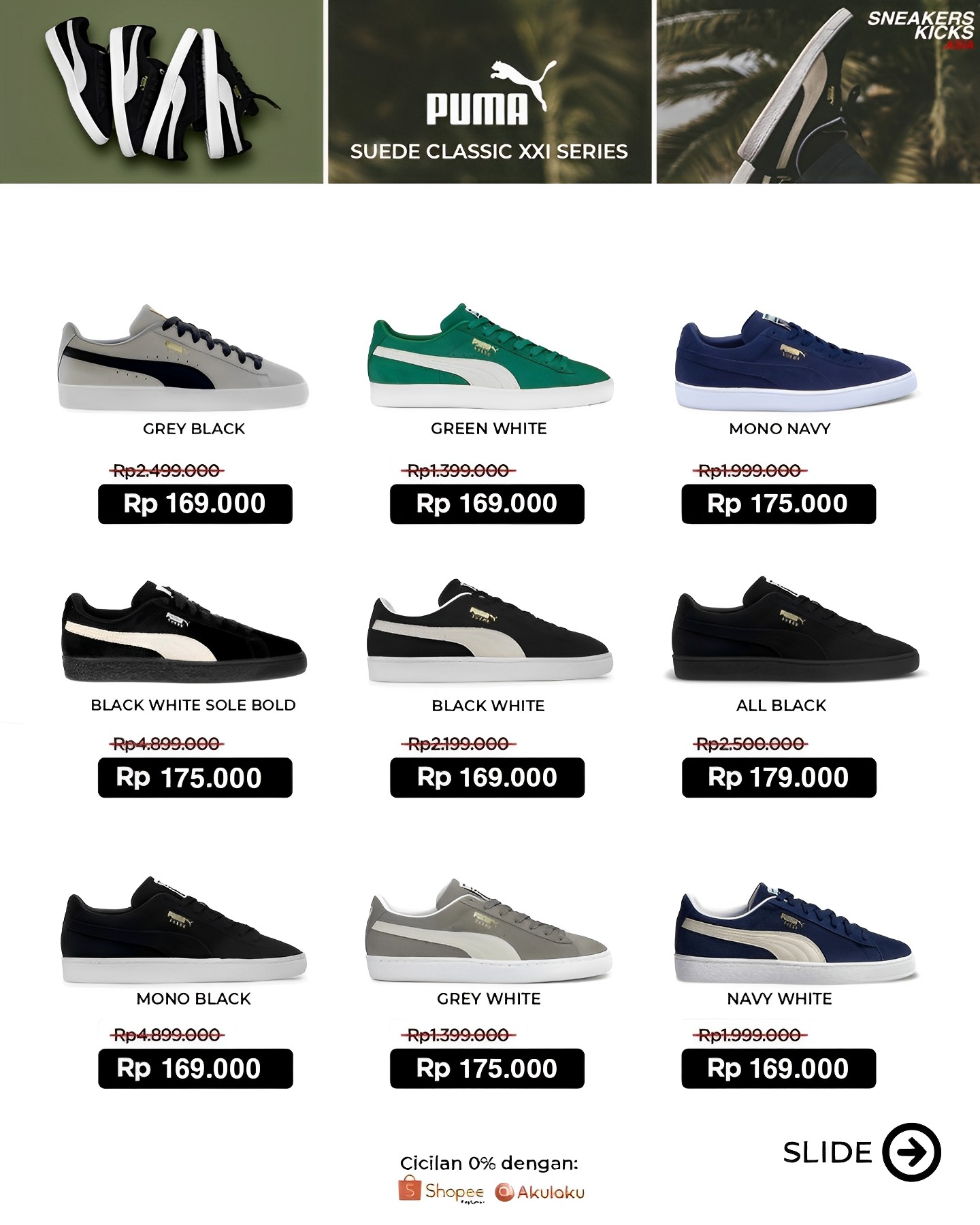 PUMA SUEDE CLASSIC XXI "END OF SEASON SALE"