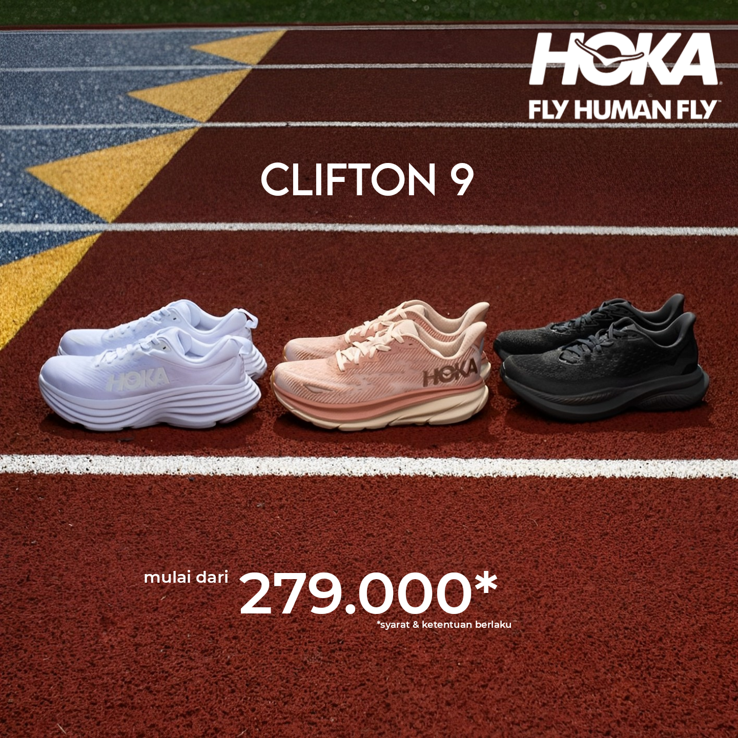 HOKA ONE ONE CLIFTON 9 SERIES
