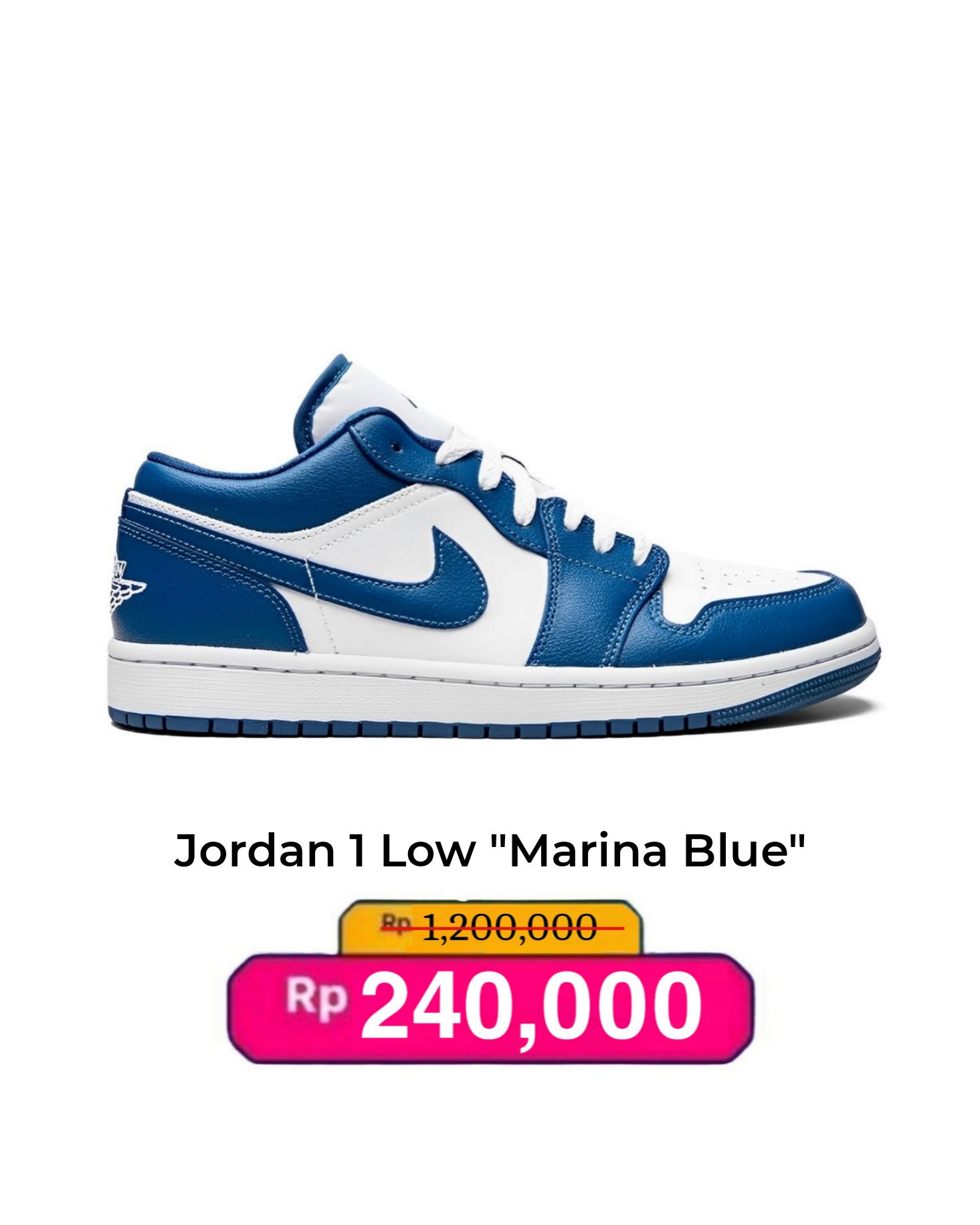 AlR J0RDAN 1 LOW "END OF SEASON SALE"