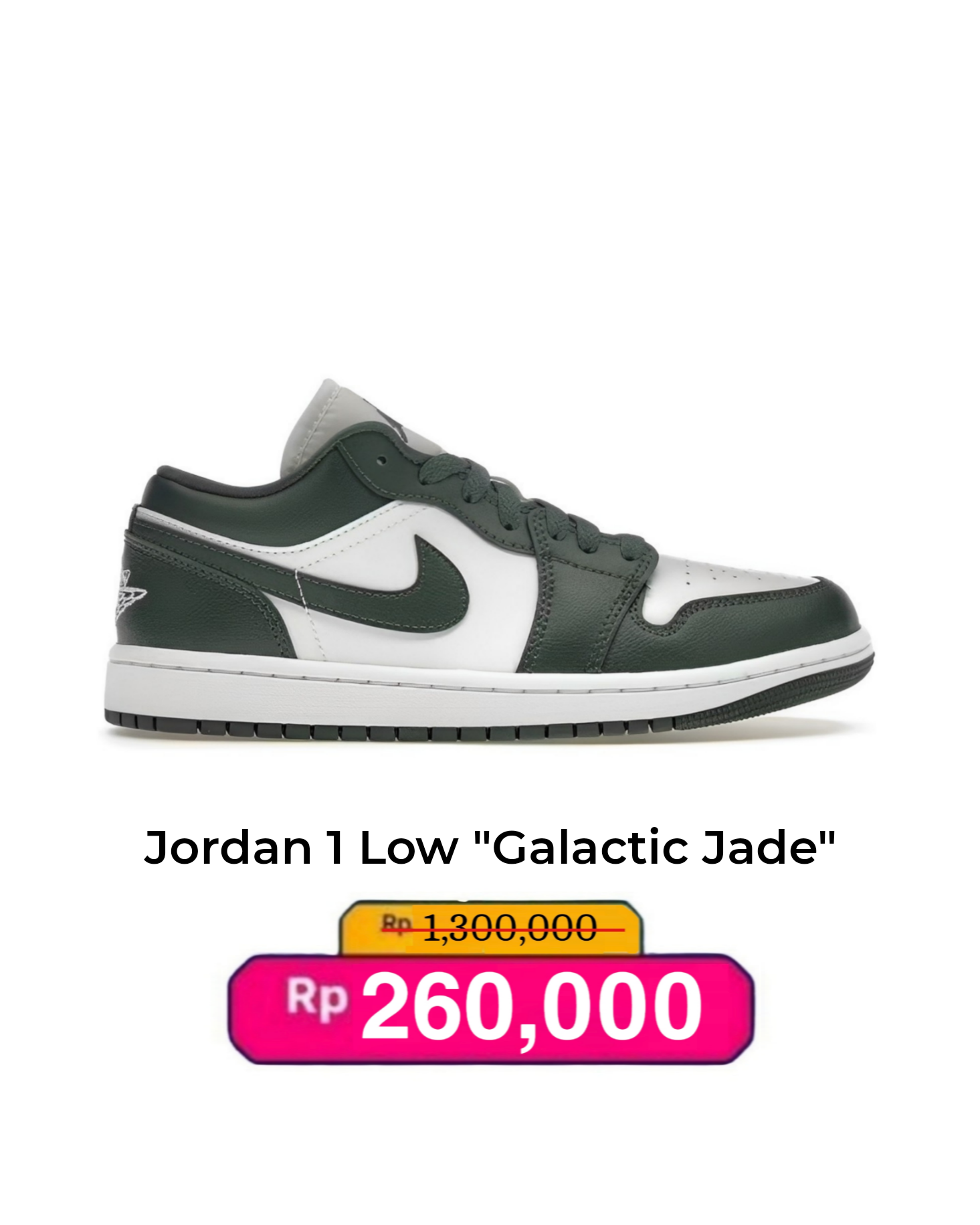 AlR J0RDAN 1 LOW "END OF SEASON SALE"