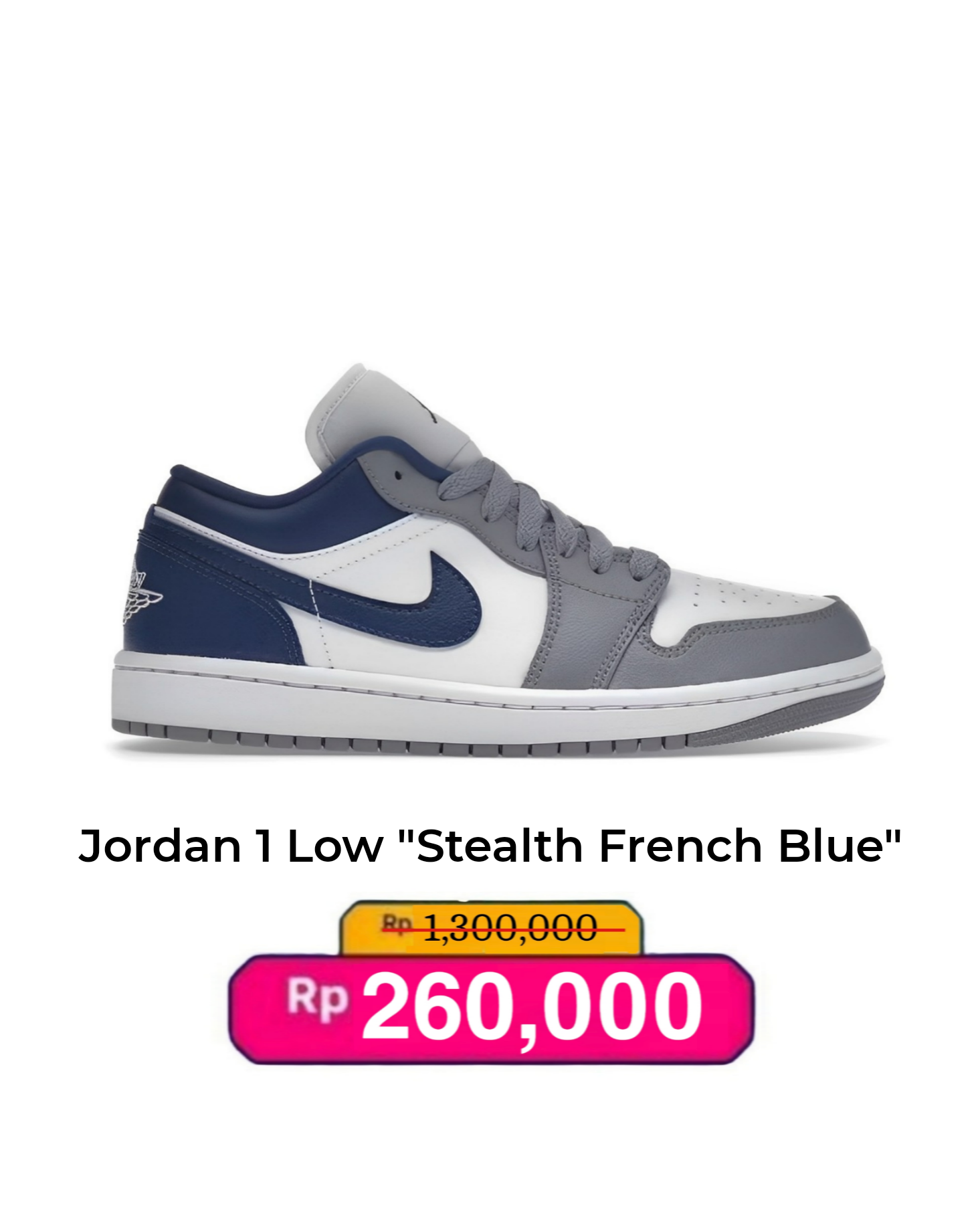 AlR J0RDAN 1 LOW "END OF SEASON SALE"