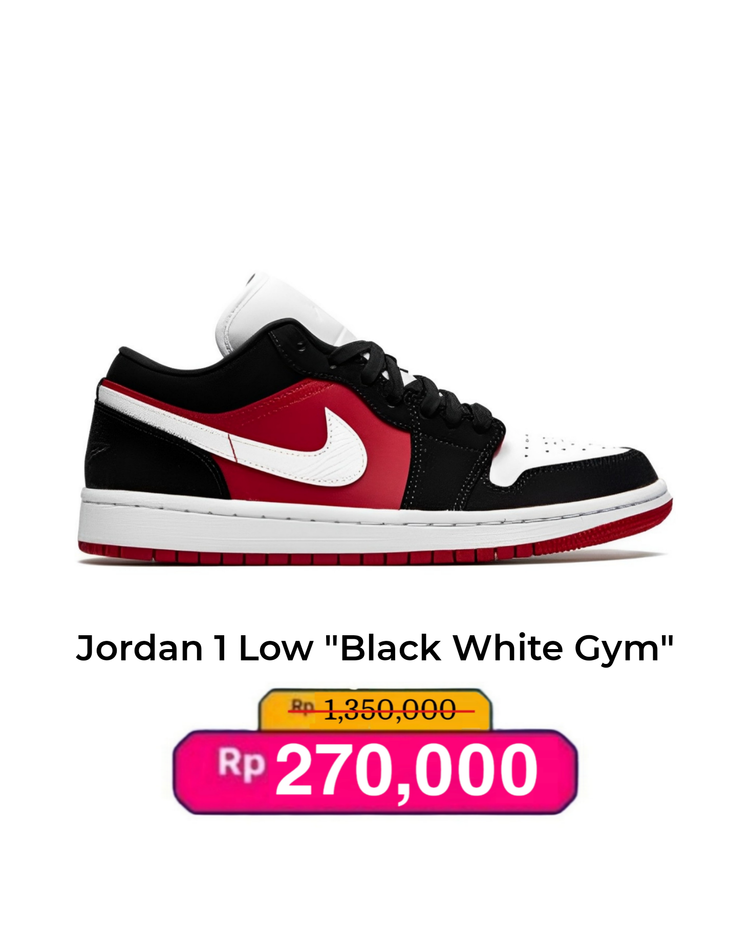 AlR J0RDAN 1 LOW "END OF SEASON SALE"