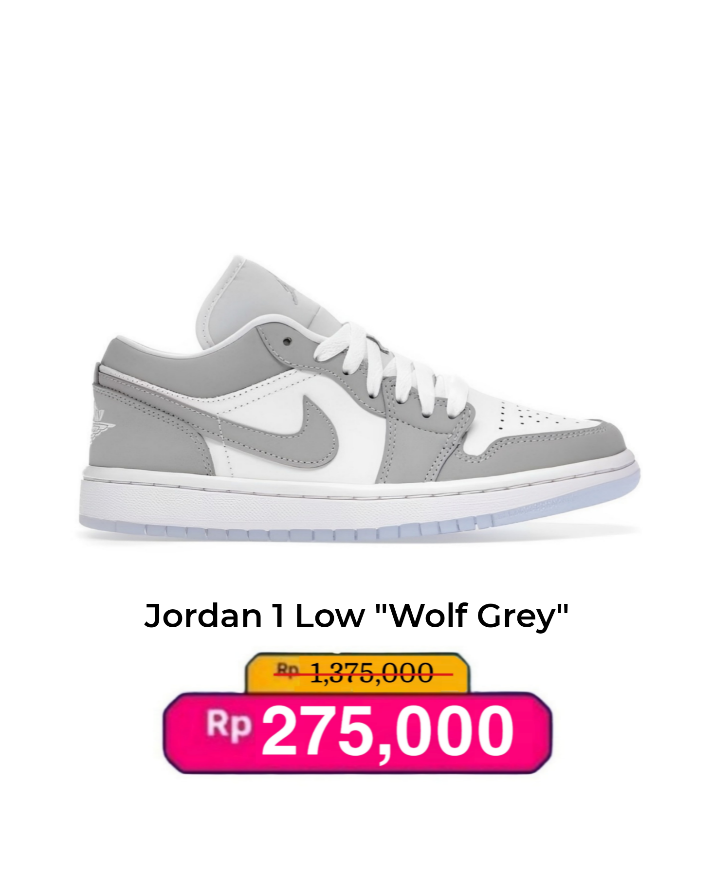 AlR J0RDAN 1 LOW "END OF SEASON SALE"