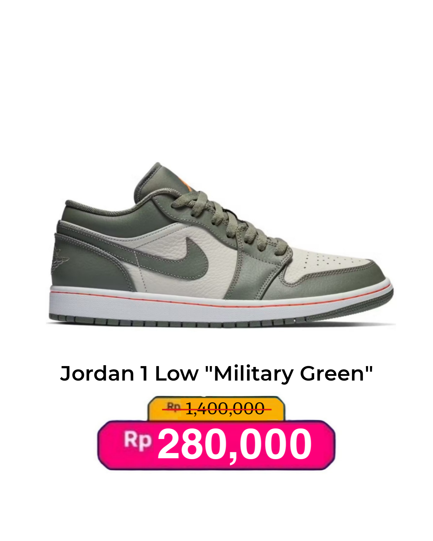 AlR J0RDAN 1 LOW "END OF SEASON SALE"