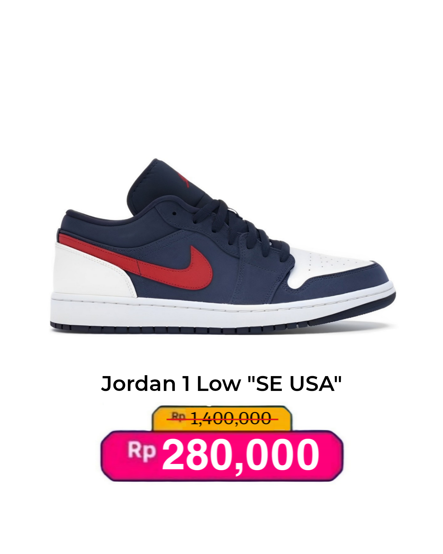 AlR J0RDAN 1 LOW "END OF SEASON SALE"
