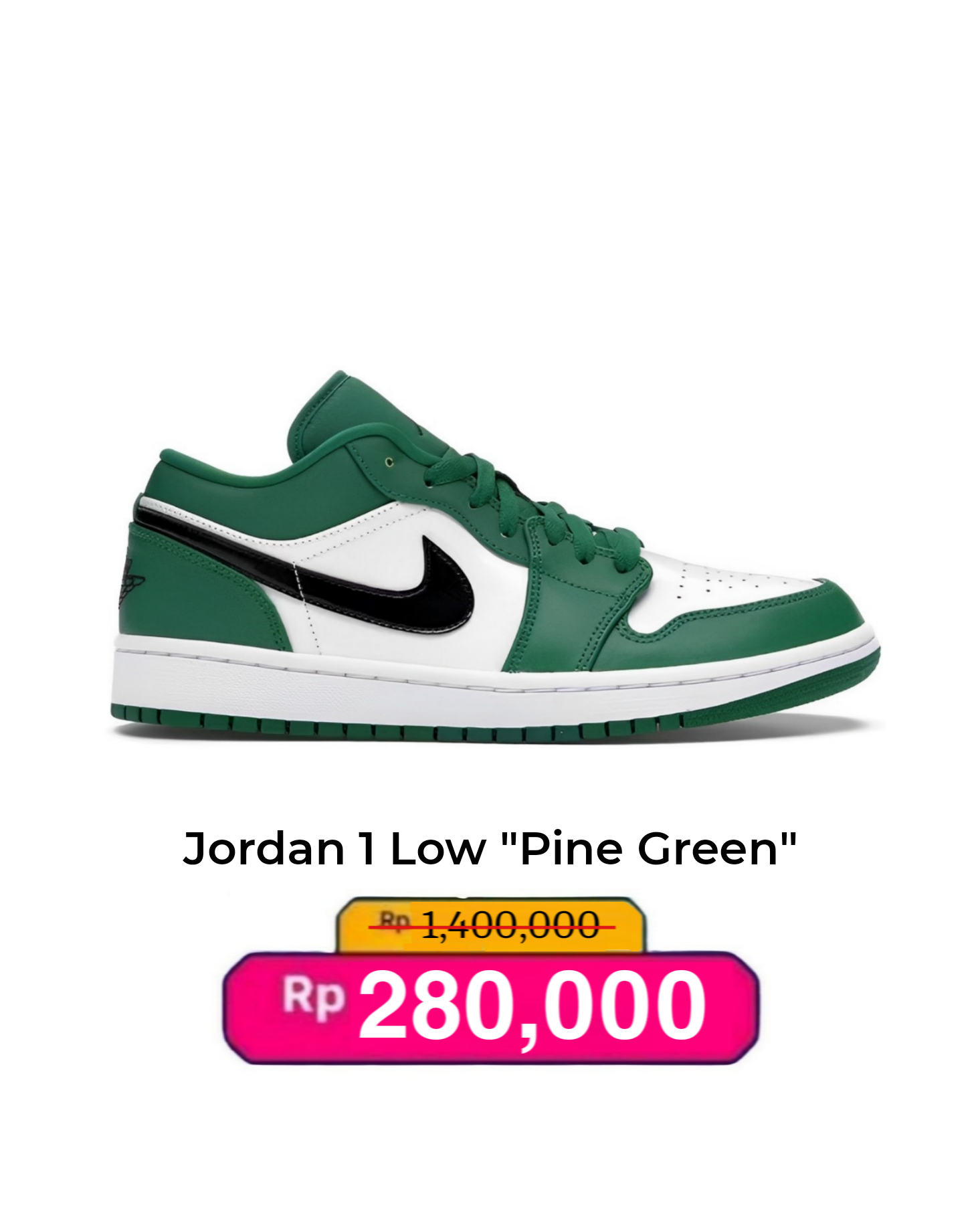 AlR J0RDAN 1 LOW "END OF SEASON SALE"